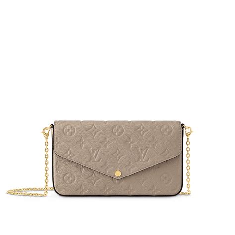 felicia lv|Pochette Félicie in pelle Monogram .